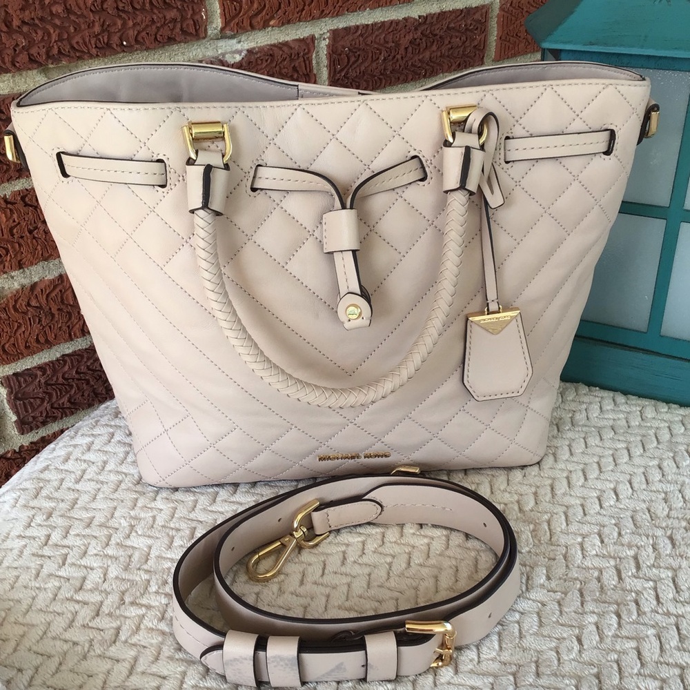 Michael kors Quilted leather blakely satchel